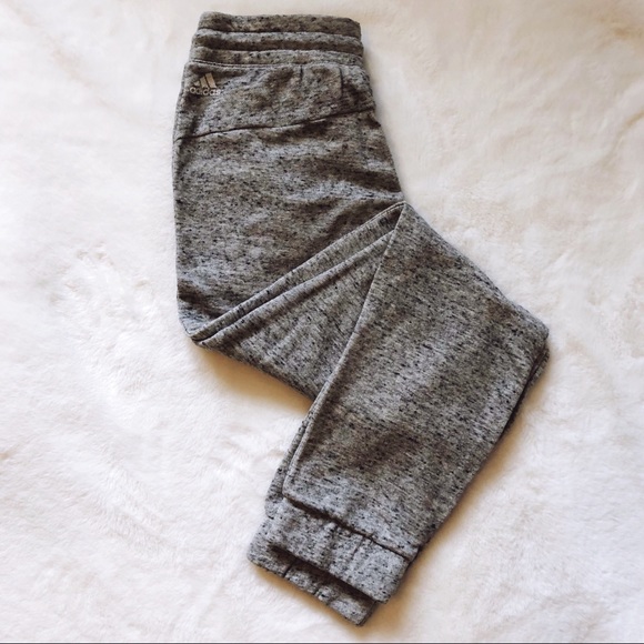 Adidas Grey 7/8 Cuff Pants - Picture 4 of 7